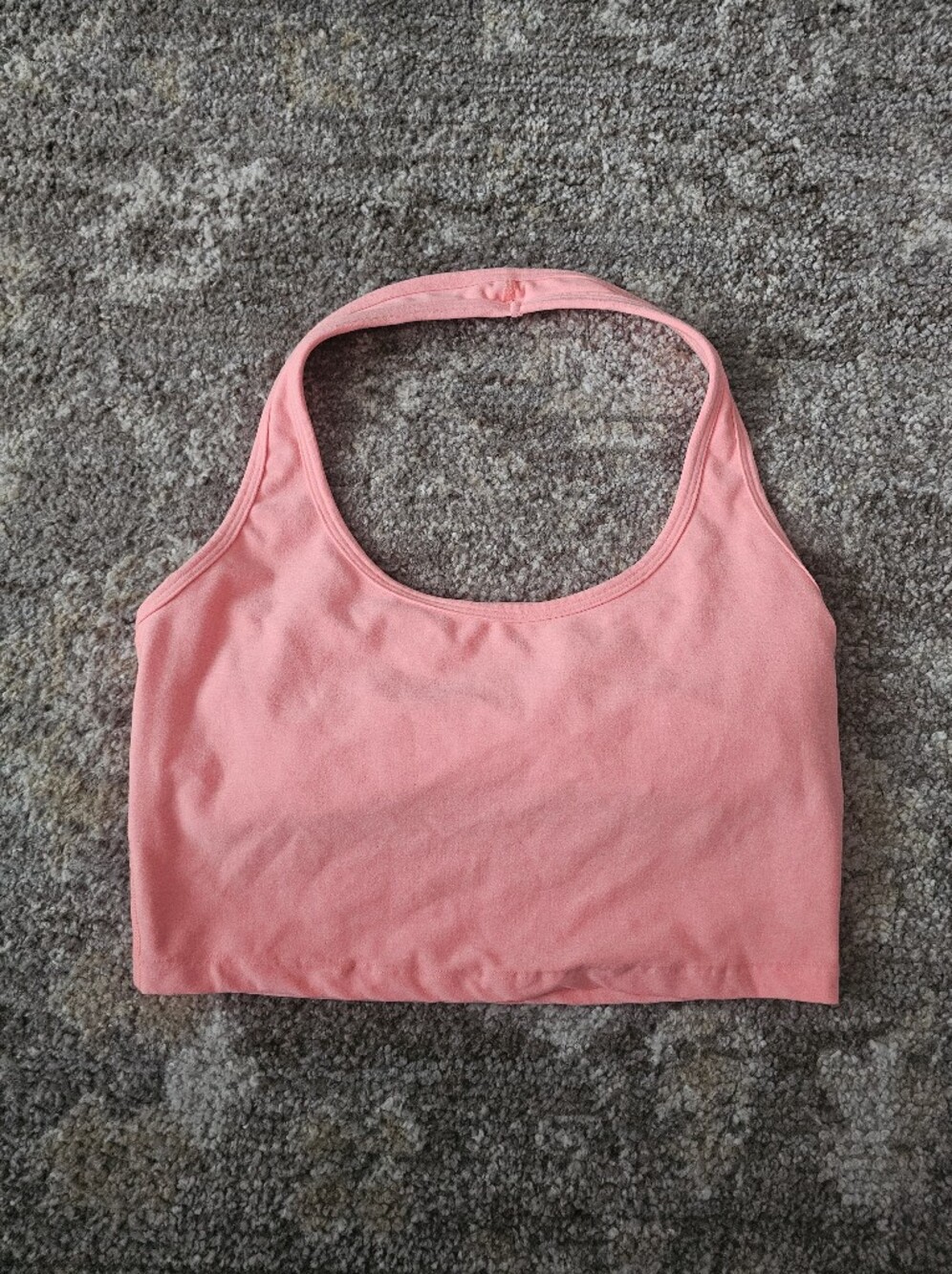 Beyond Yoga Spacedye Well Rounded Cropped Halter Tank